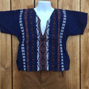 Mexican babies and toddlers  Embroidered shirts